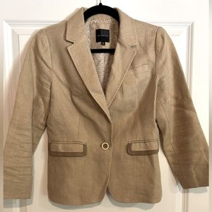 The Limited Blazer - khaki color size XS